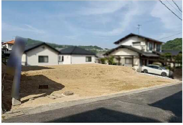 広島市西区己斐上、土地の画像です