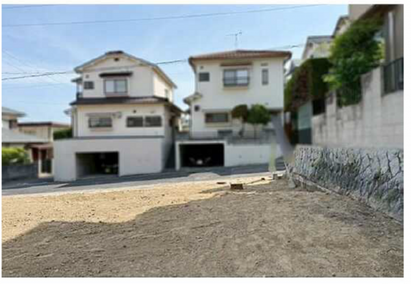 広島市西区己斐上、土地の画像です
