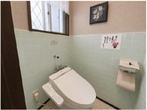 広島市東区牛田新町、中古一戸建てのトイレ画像です