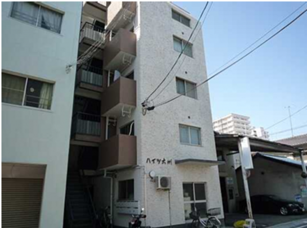広島市南区大州、収益物件/マンションの外観画像です