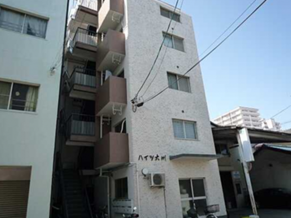 広島市南区大州、収益物件/マンションの外観画像です
