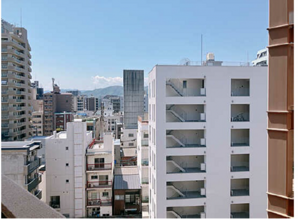 広島市中区土橋町、マンションの周辺の街並み画像です