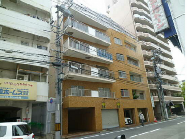 広島市中区土橋町、マンションの外観画像です