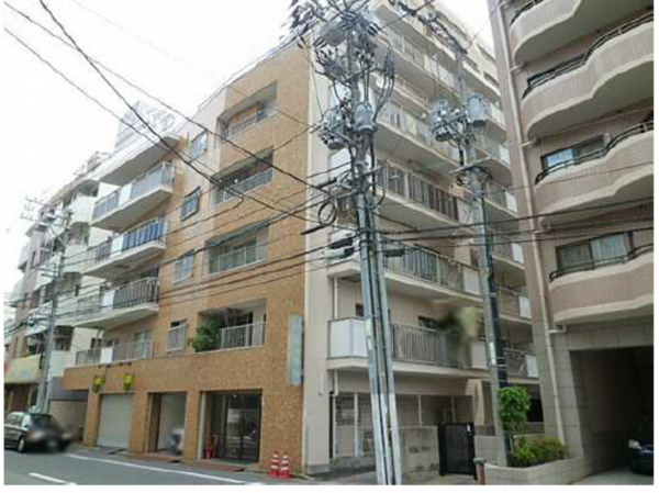 広島市中区土橋町、マンションの外観画像です