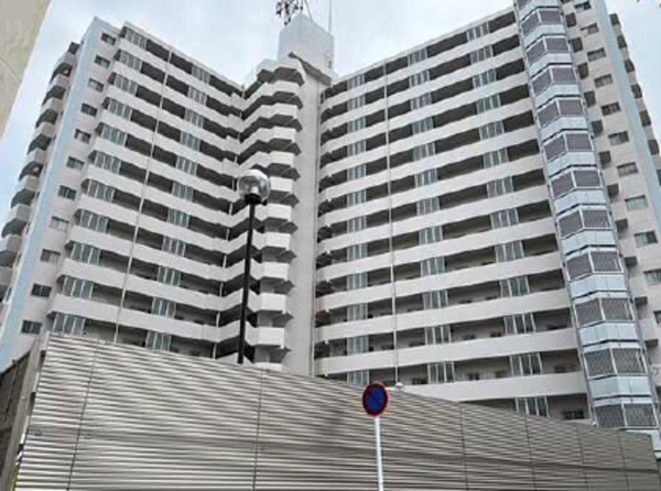広島市中区舟入町、マンションの外観画像です