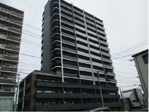 広島市西区南観音、マンションの外観画像です