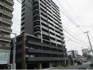 広島市西区南観音、マンションの外観画像です