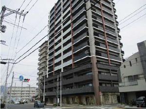 広島市西区南観音、マンションの外観画像です