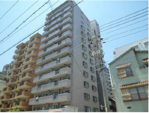 広島市中区舟入本町、マンションの外観画像です