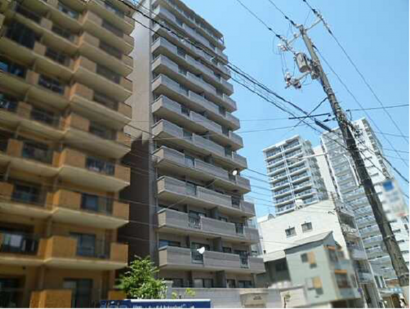 広島市中区舟入本町、マンションの外観画像です