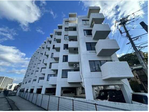 広島市南区元宇品町、マンションの外観画像です