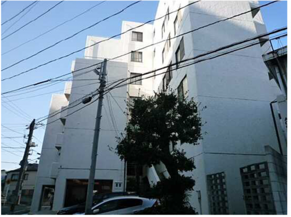 広島市南区元宇品町、マンションの外観画像です