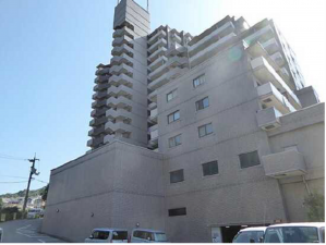 広島市東区上温品、マンションの外観画像です