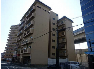 広島市南区大州、マンションの外観画像です