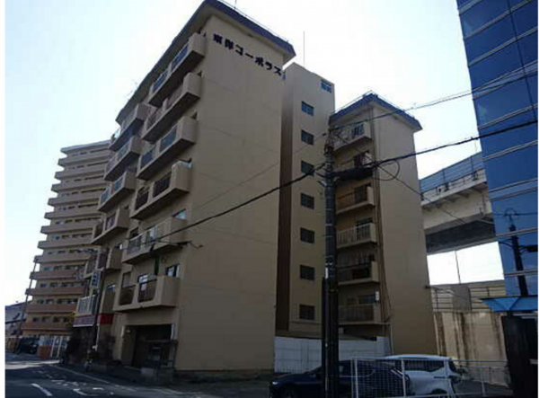 広島市南区大州、マンションの外観画像です