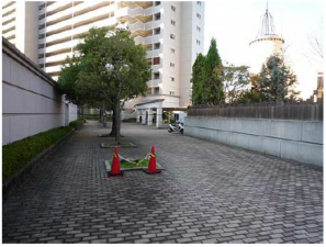広島市南区元宇品町、マンションの画像です