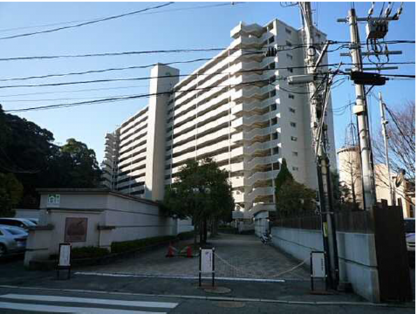 広島市南区元宇品町、マンションの外観画像です