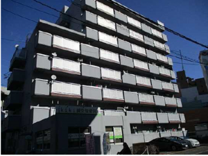 広島市西区横川新町、収益物件/店舗事務所の外観画像です