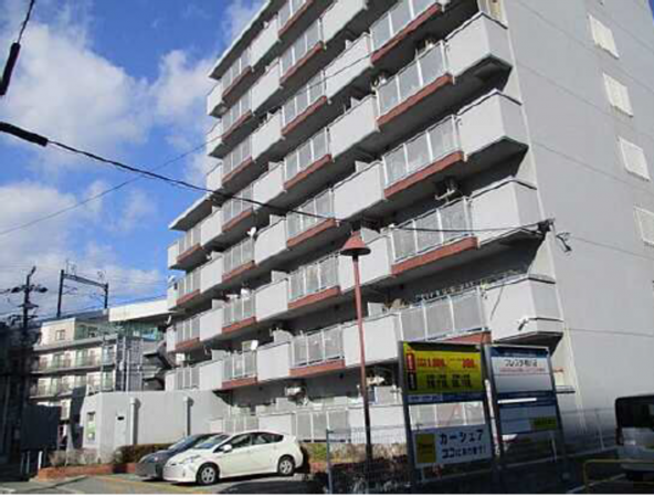 広島市西区横川新町、収益物件/店舗事務所の外観画像です