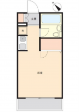 広島市中区光南、収益物件/マンションの間取り画像です