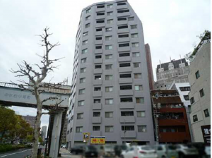 広島市中区田中町、マンションの外観画像です