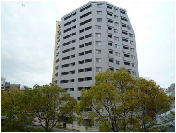 広島市中区田中町、マンションの外観画像です