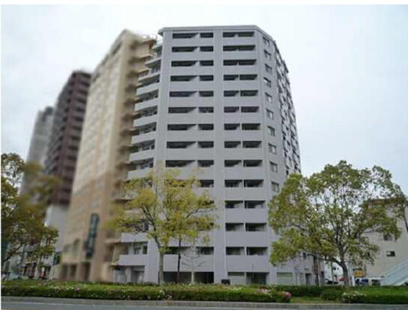 広島市中区田中町、マンションの外観画像です