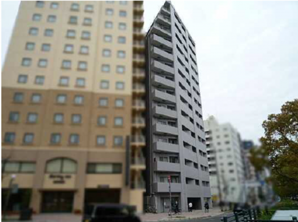 広島市中区田中町、マンションの外観画像です