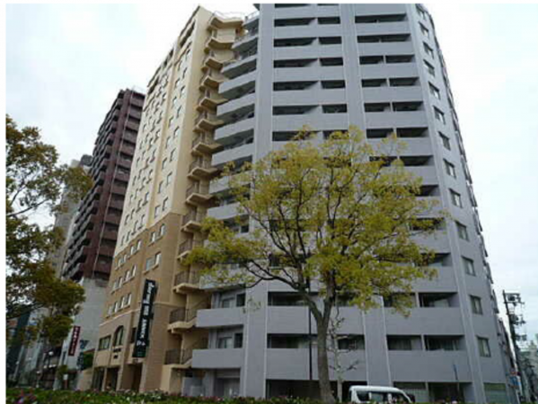 広島市中区田中町、マンションの外観画像です