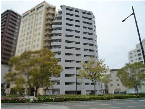 広島市中区田中町、マンションの外観画像です