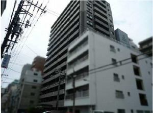 広島市中区猫屋町、マンションの外観画像です