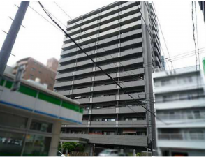広島市中区猫屋町、マンションの外観画像です