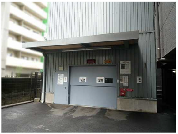 広島市中区猫屋町、マンションの駐車場画像です