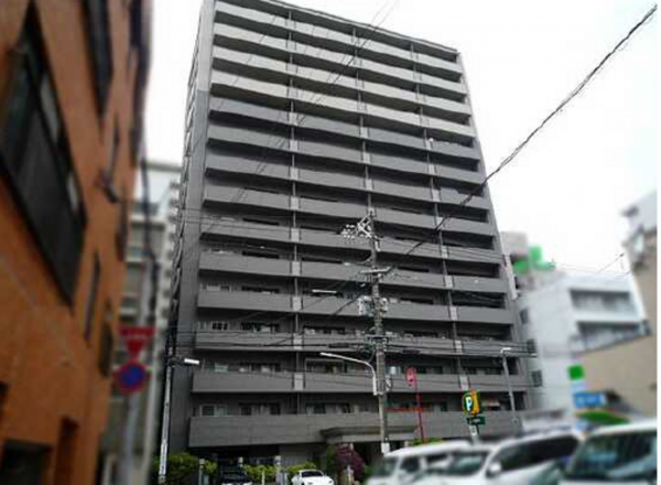 広島市中区猫屋町、マンションの外観画像です
