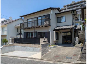 広島市西区井口台、中古一戸建ての外観画像です