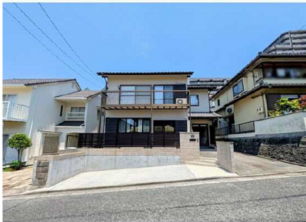 広島市西区井口台、中古一戸建ての外観画像です