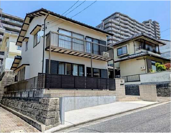 広島市西区井口台、中古一戸建ての外観画像です