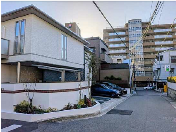 広島市東区牛田旭、収益物件/アパートの外観画像です