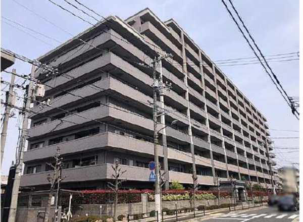 広島市中区吉島東、マンションの外観画像です