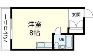 広島市西区横川町、中古一戸建ての間取り画像です
