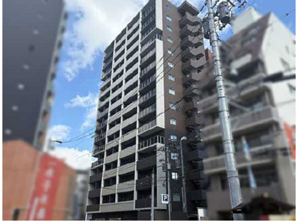 広島市中区本川町、マンションの外観画像です