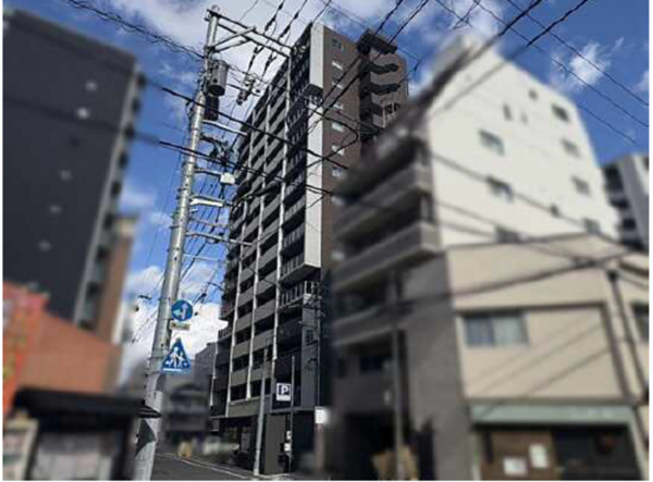 広島市中区本川町、マンションの外観画像です