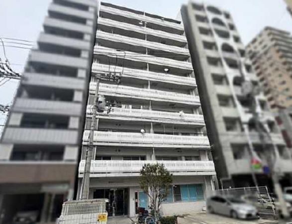 広島市中区鶴見町、マンションの外観画像です