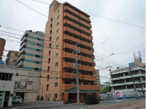 広島市南区比治山町、収益物件/マンションの外観画像です