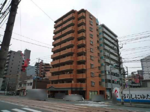 広島市南区比治山町、収益物件/マンションの外観画像です