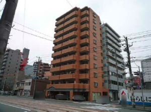 広島市南区比治山町、収益物件/マンションの外観画像です