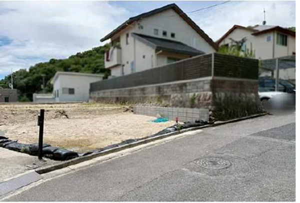 広島市西区己斐上、土地の画像です