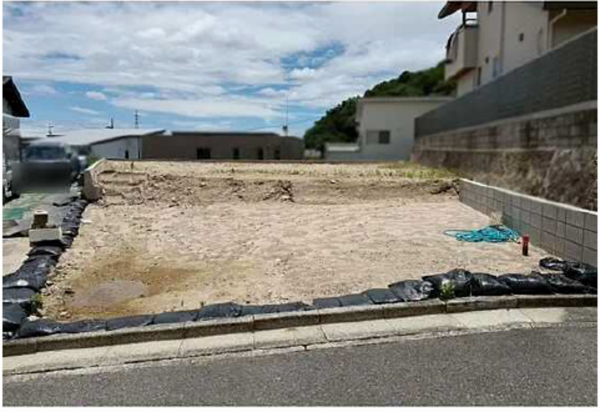 広島市西区己斐上、土地の画像です