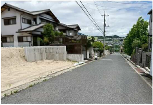 広島市西区己斐上、土地の画像です