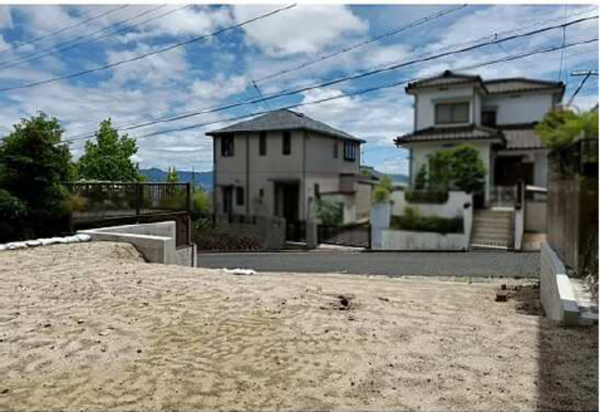 広島市西区己斐上、土地の画像です